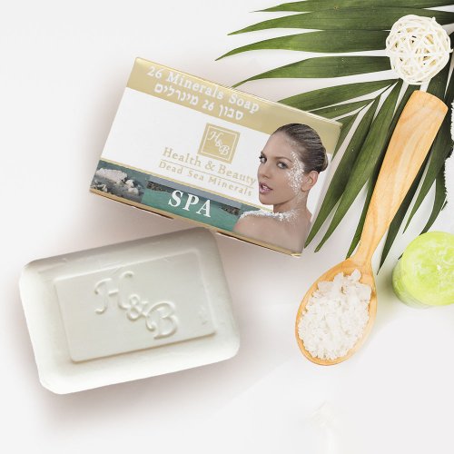 H&B Bar of Soap from the Dead Sea Enriched with 26 Minerals