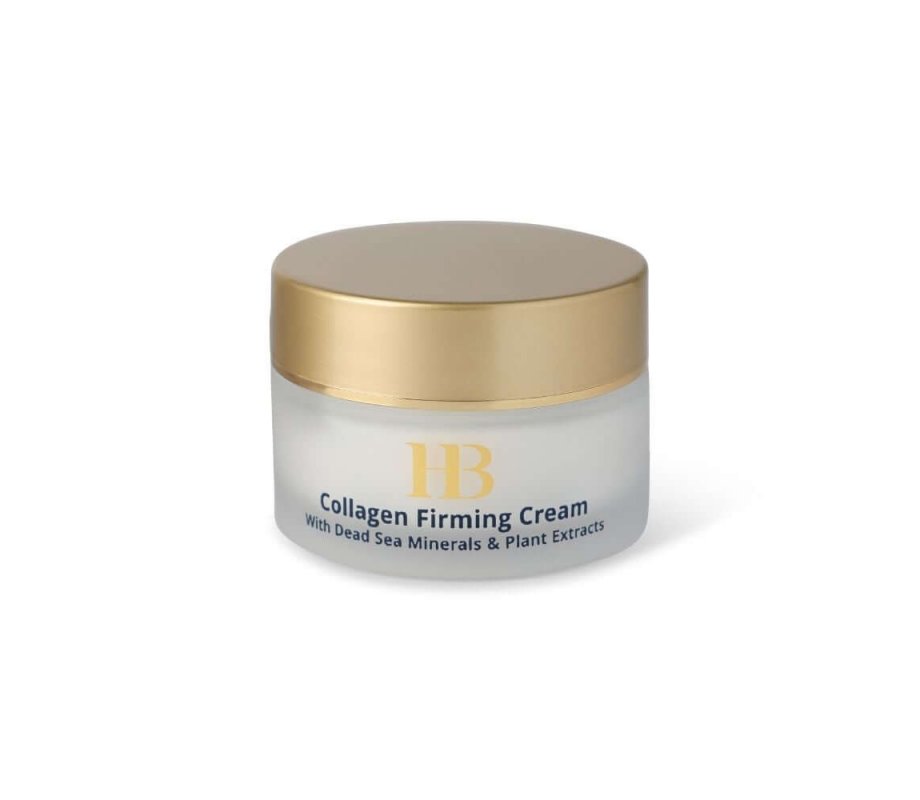 H&B Collagen Firming Cream for Face with Minerals from the Dead Sea