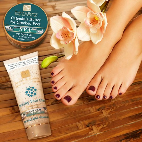 H&B Dead Sea Exfoliating Foot Cream