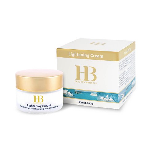 H&B Enriched Lightening Cream for Face and Body Stains - with Dead Sea Minerals