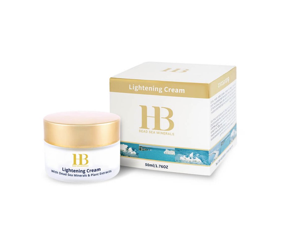 H&B Enriched Lightening Cream for Face and Body Stains - with Dead Sea Minerals