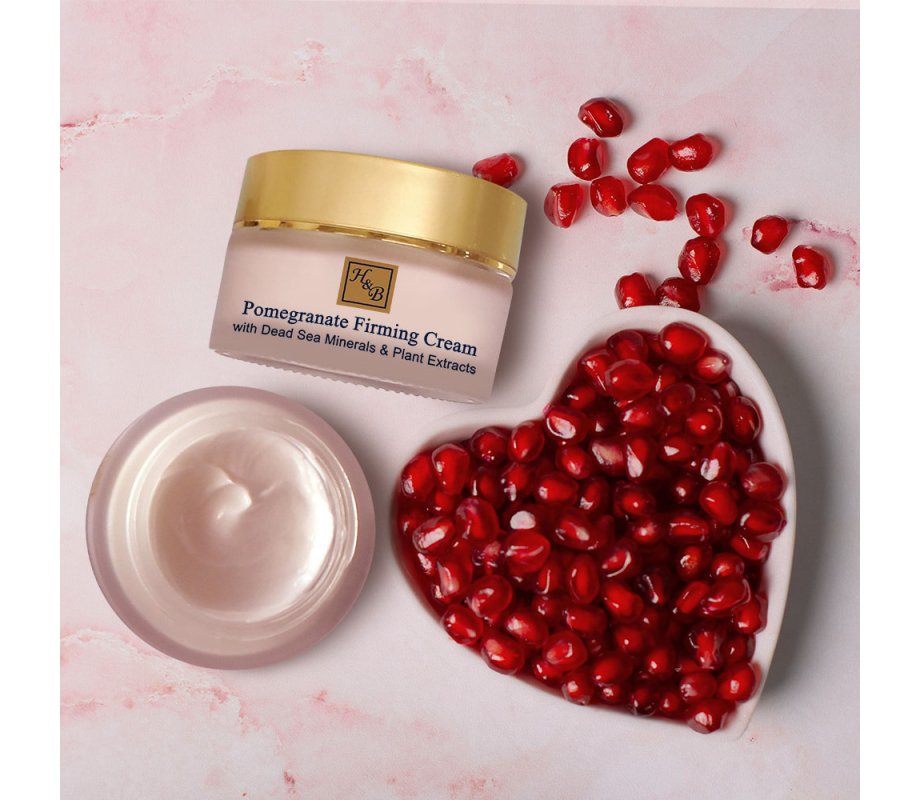 H&B Firming Cream with Pomegranate Extracts and Dead Sea Minerals and Vitamins