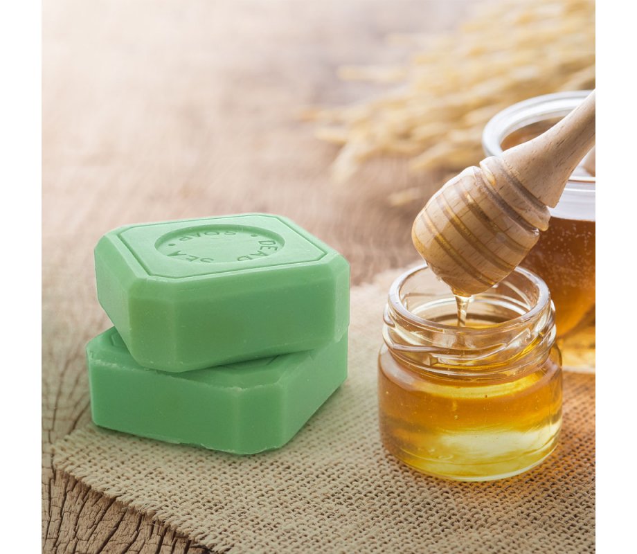 H&B Natural Bar of Honey and Olive Oil Soap with Dead Sea Minerals
