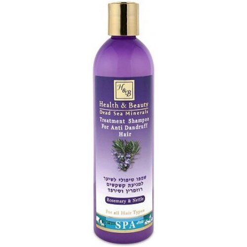 H&B Nettle and Rosemary Anti Dandruff Shampoo with Minerals from the Dead Sea