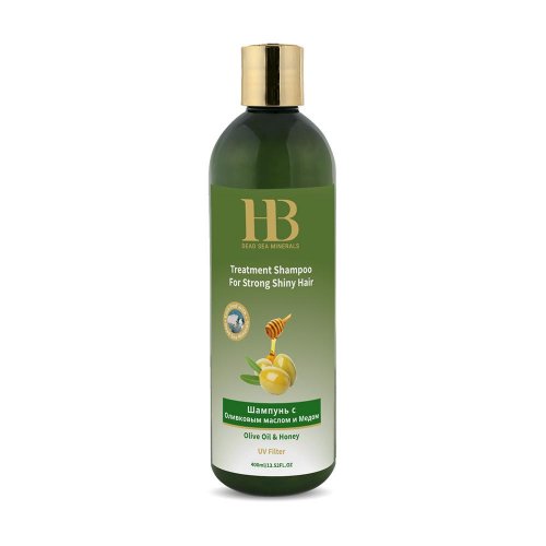H&B Olive Oil and Honey Treatment Shampoo with Minerals from the Dead Sea