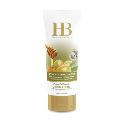 H&B Powerful Body Cream with Honey & Olive Oil and Minerals from the Dead Sea