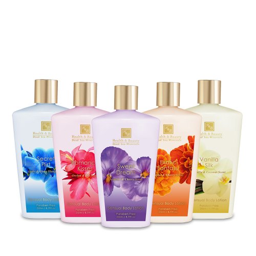 H&B Sensural Body Lotion enriched with Dead Sea Minerals - Choice of Fragrances