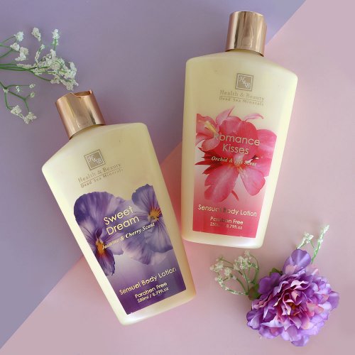 H&B Sensural Body Lotion enriched with Dead Sea Minerals - Choice of Fragrances