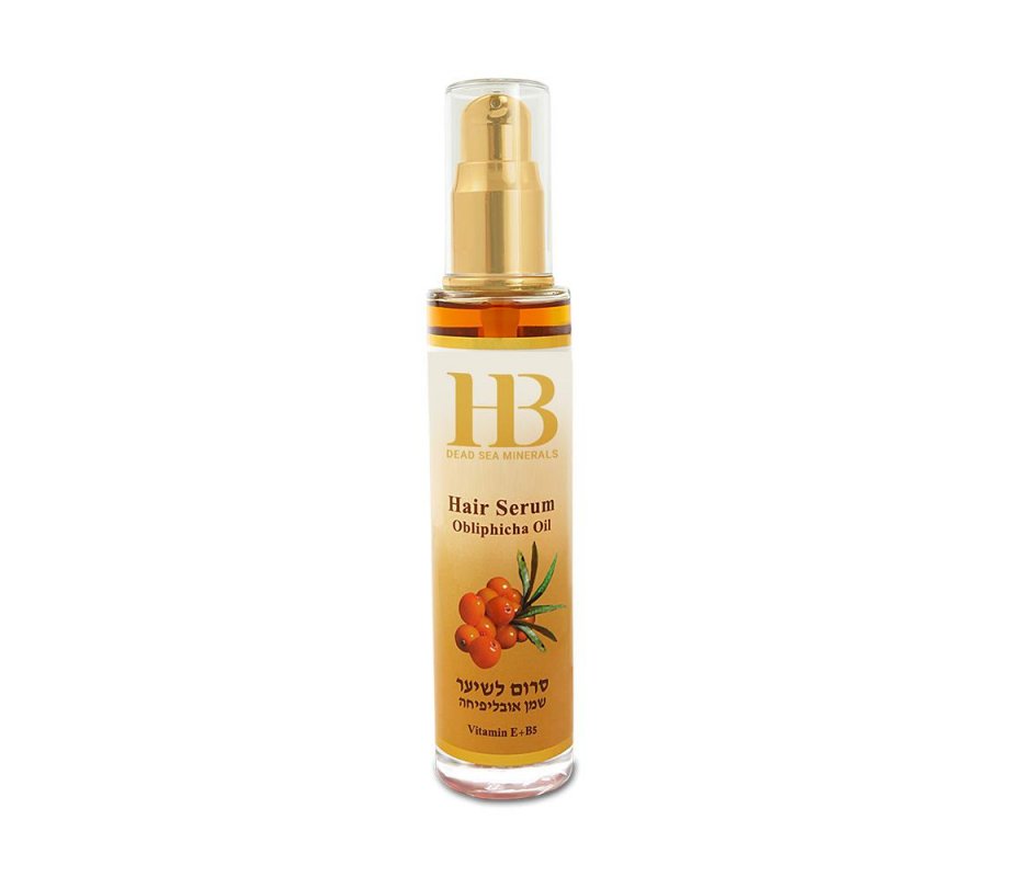 H&B Serum for Hair with Fragrant Oils and Dead Sea Minerals - Sea Buckthorn Oil