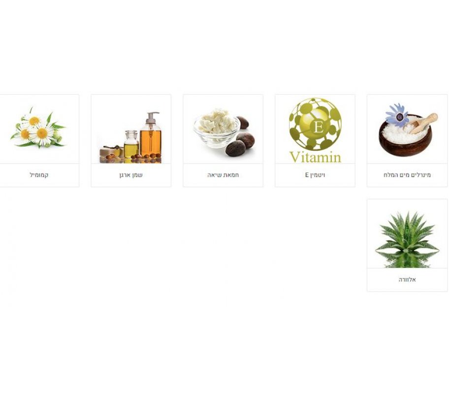 H&B Shower Gel and Shampoo for Men, Dead Sea Minerals and Plant Extracts and Oils