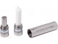 Hammered Nickel 2-in-1 Compact Wand Havdalah Set - Yair Emanuel