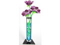 Hand Painted Flower Tube, Purple Anemone - Tzuki Art