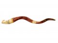 Hand Painted Jumbo Yemenite Shofar - Jerusalem