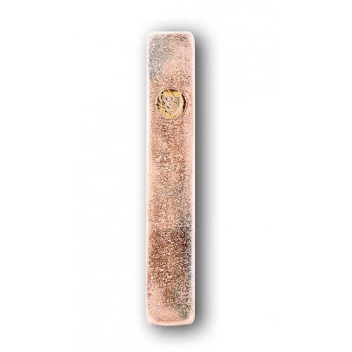 Handmade Ceramic Mezuzah Case, Land of Israel - Amir at Art in Clay