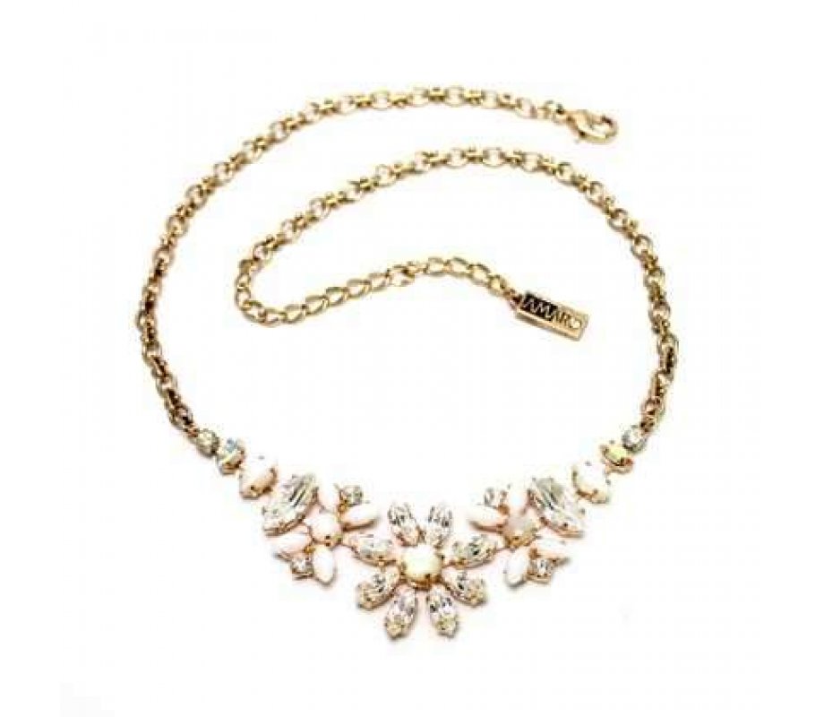 Handmade Necklace of Semi Precious Gems from the Pearl Jam Collection - Amaro