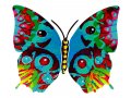 Hava Butterfly Double Sided Steel Wall Sculpture - David Gerstein