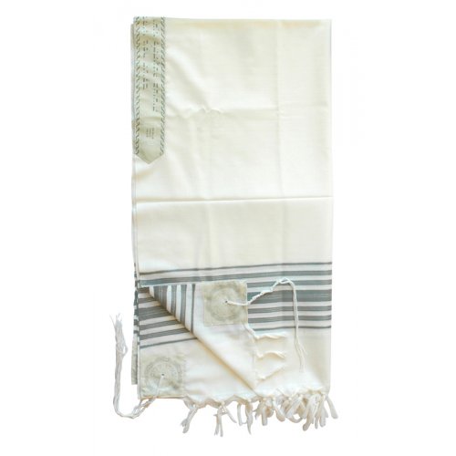 Hermonit Wool Tallit by Talitania