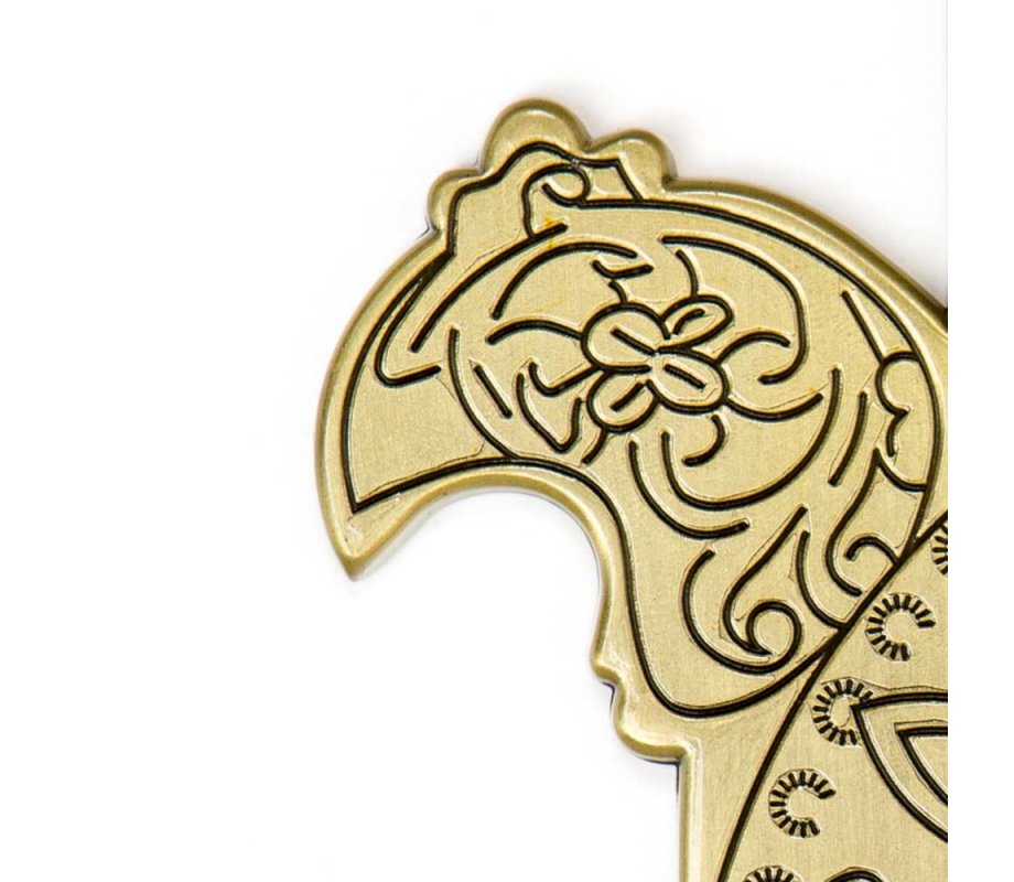 Israel Museum Brass Wall Hamsa Based on Synagogue Lamp Decoration in Morocco