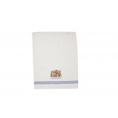 Jerusalem Design Yair Emanuel White Dish Towel