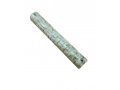 Jerusalem Stone Round Mezuzah Case, Set of Four with Western Wall - 5.9