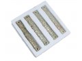 Jerusalem Stone Round Mezuzah Case, Set of Four with Western Wall - 5.9