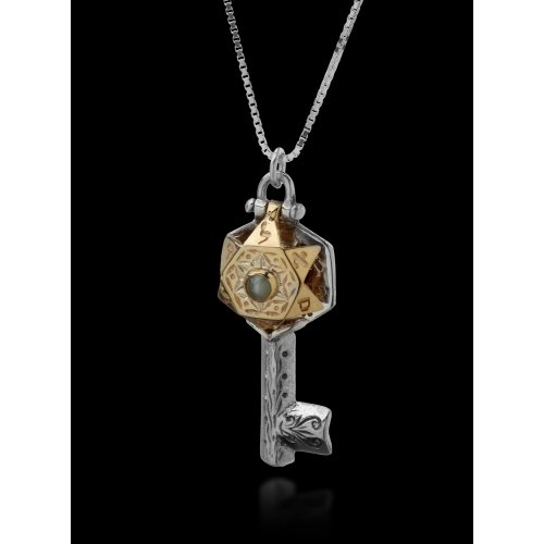 Key to Prosperity necklace by Ha'Ari