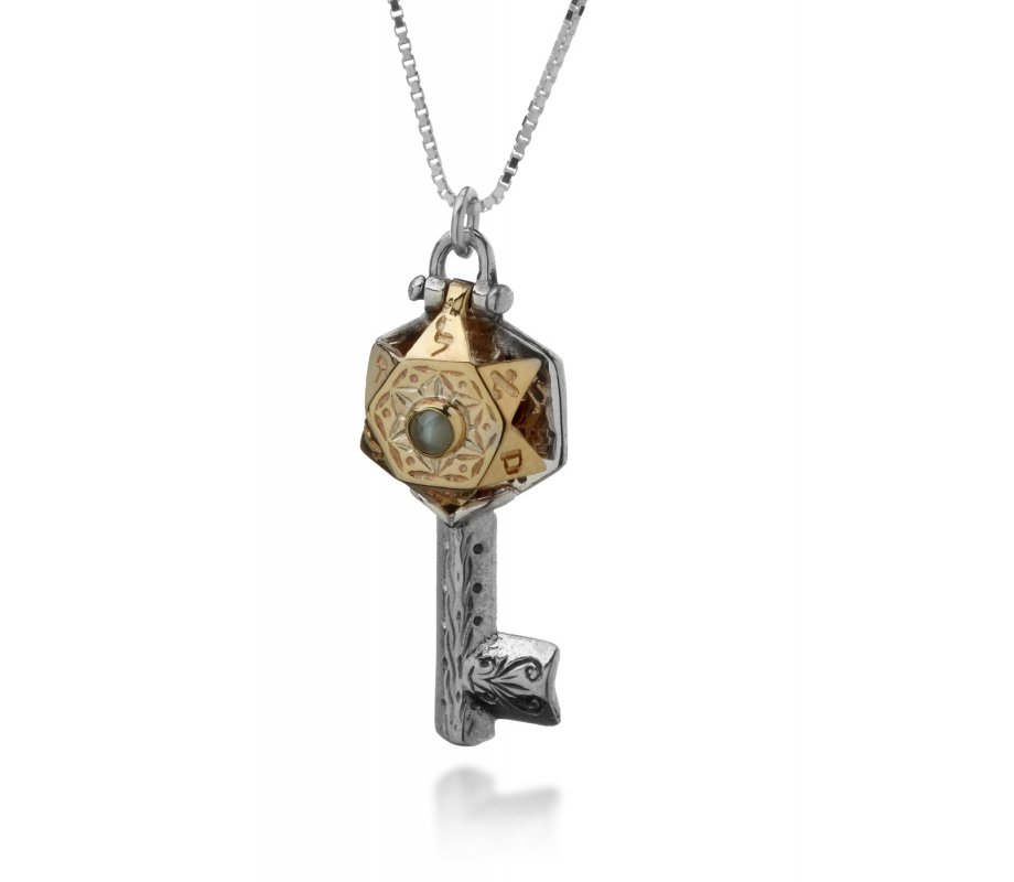 Key to Prosperity necklace by Ha'Ari
