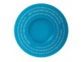 Kiddush Cup Set with Engraved Kiddush and Blessing Words, Turquoise - Yair Emanuel