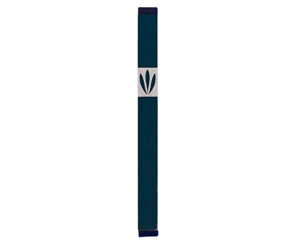 Leaves Mezuzah By Agayof Dark Colors Extra Large Canaan Online Com
