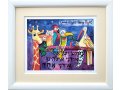 Lively Children's Hand Painted Shema Wall Decoration