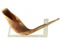 Lucite Shofar Stand for Large Ram's Horn of 18-23 Inches Long