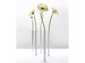 Magnetic Aluminum Vase - Silver Color