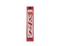 Mezuzah Case with Letters of Divine Name in Dark Colors at 4 Inches Height - Agayof
