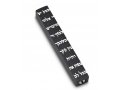 Mini Mezuzah Case with Decorative Shema Words, Black - Adi Sidler