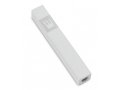 Mini Mezuzah Case with Shin Crown Design, White - Adi Sidler