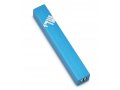 Mini Mezuzah Case with Three Lettered Hebrew Divine Name, Turquoise - Adi Sidler