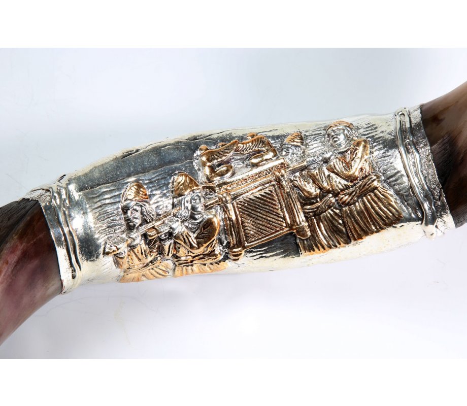 Mishkan Design Silver Yemenite Shofar