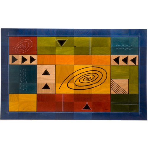 Modernini Floor Mat - Kakadu