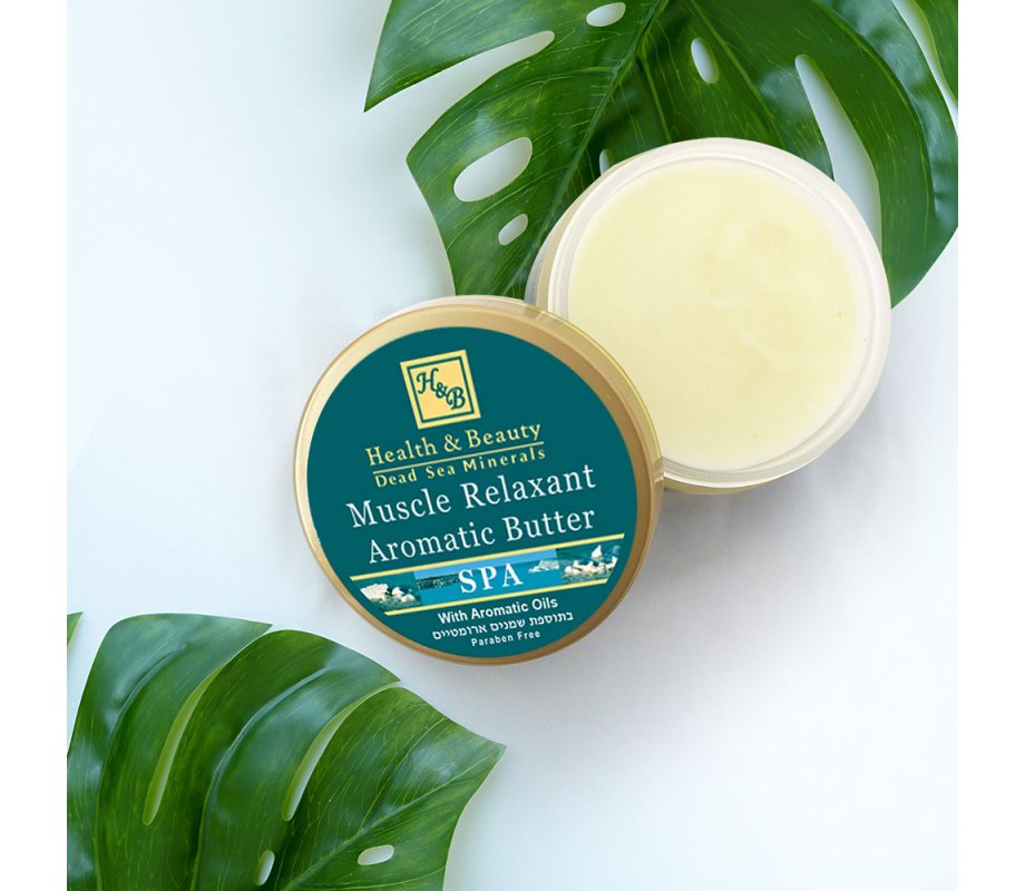 Muscle Relaxing Aromatic Butter Enriched with Oils and Dead Sea Minerals – H&B