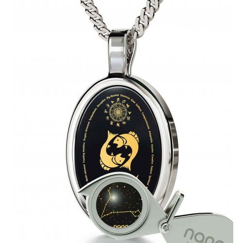 Nano Jewelry Pisces Zodiac Necklace