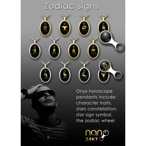 Nano Jewelry Pisces Zodiac Necklace