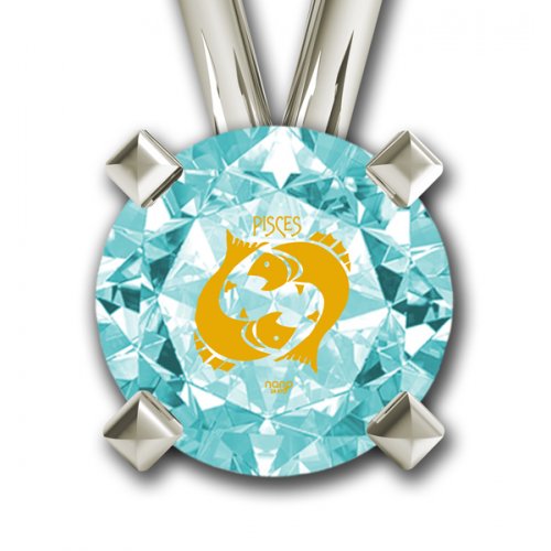 Nano Jewelry Pisces Zodiac Pendant