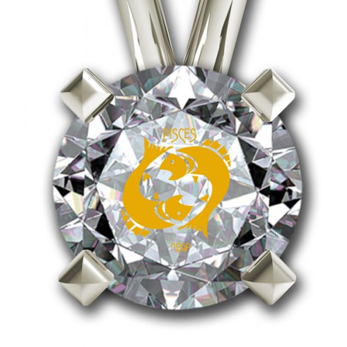 Nano Jewelry Pisces Zodiac Pendant