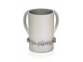 Netilat Yadayim Wash Cup in Silver Color - Dabbah