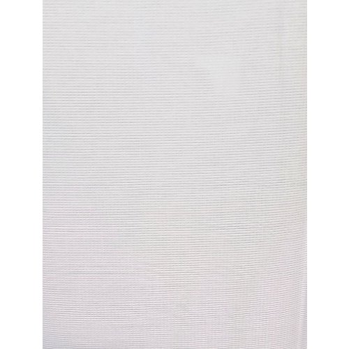 Non-Slip Acrylic Prayer Shawl, Textured Checkerboard Weave  Silver and Blue Stripes