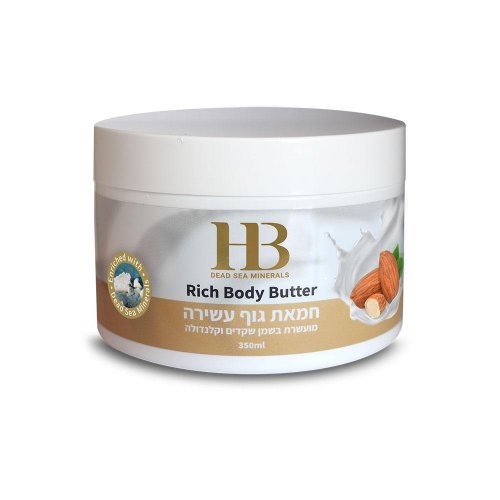 Nourishing Rich Body Butter with Dead Sea Minerals, Choice of Butters - H&B