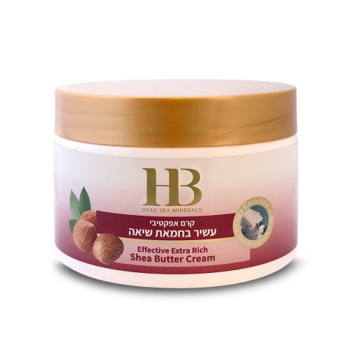 Nourishing Shea Butter Massage Cream Enriched with Dead Sea Minerals – H&B