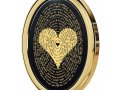 Onyx Gold Plate I Love You Pendant - Nano