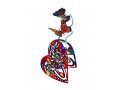 Open Heart Free Standing Double Sided Heart Sculpture - David Gerstein