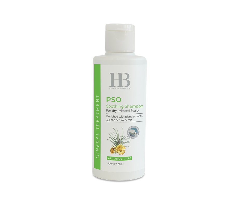 PSO Soothing Shampoo for Dry Irritated Scalp, for Psoriasis Sufferers - H&B
